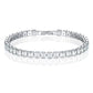 Clear Square Cubic Zirconia Tennis Bracelet